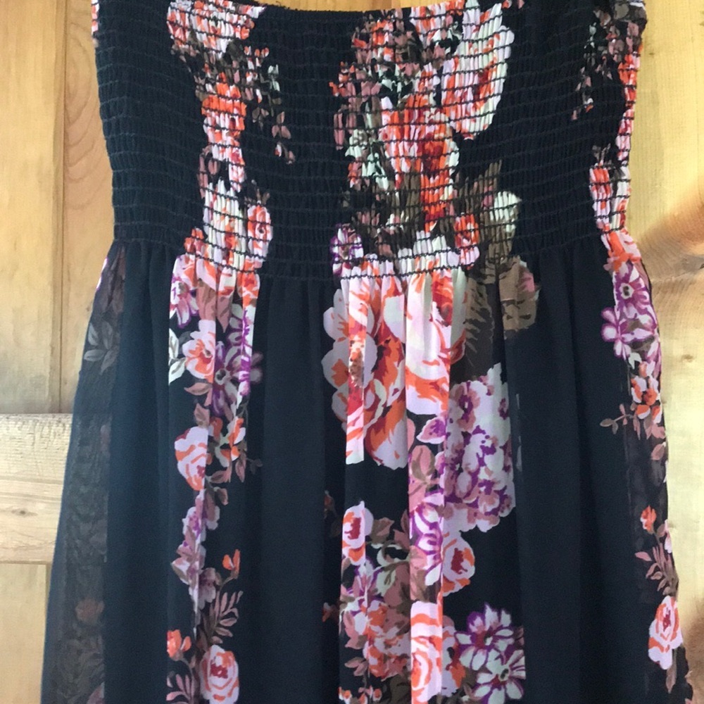 Floral maxi dress